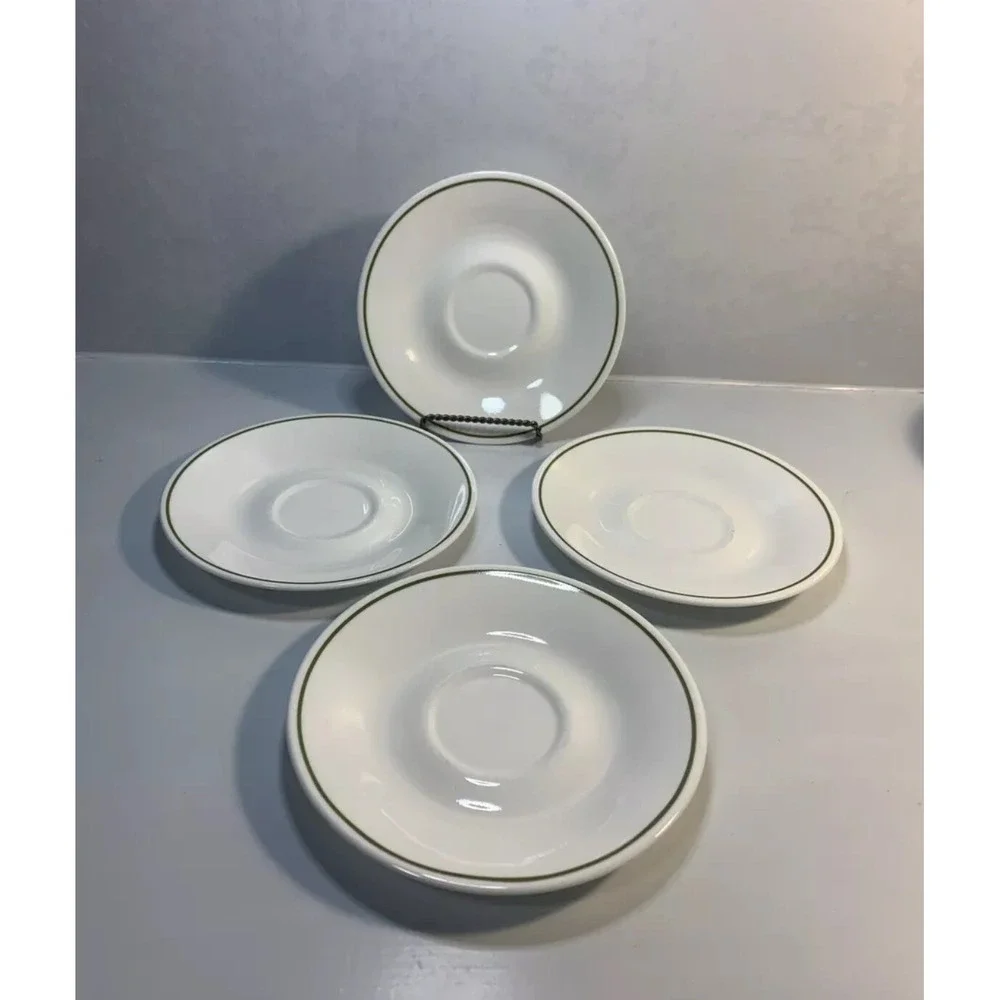 Lot of 4  Vintage Corelle‎ Spice Of Life Saucers 6.25
